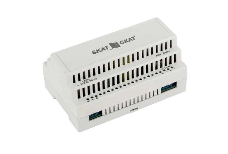 Источник беспер. питания SKAT-12-6.0 DIN (без АКБ) Бастион 586