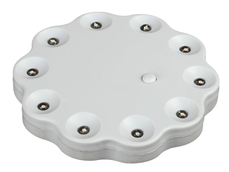 Фонарь TK10-BL кемпинг 10хLED 3хAAA блист. Трофи Б0016868