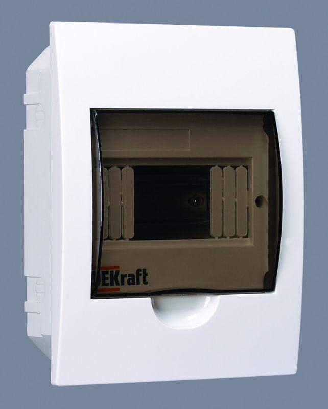 Корпус пластиковый встраиваемый 6мод. ЩРВ-П-6 22х17х9 IP41 SchE 31002DEK